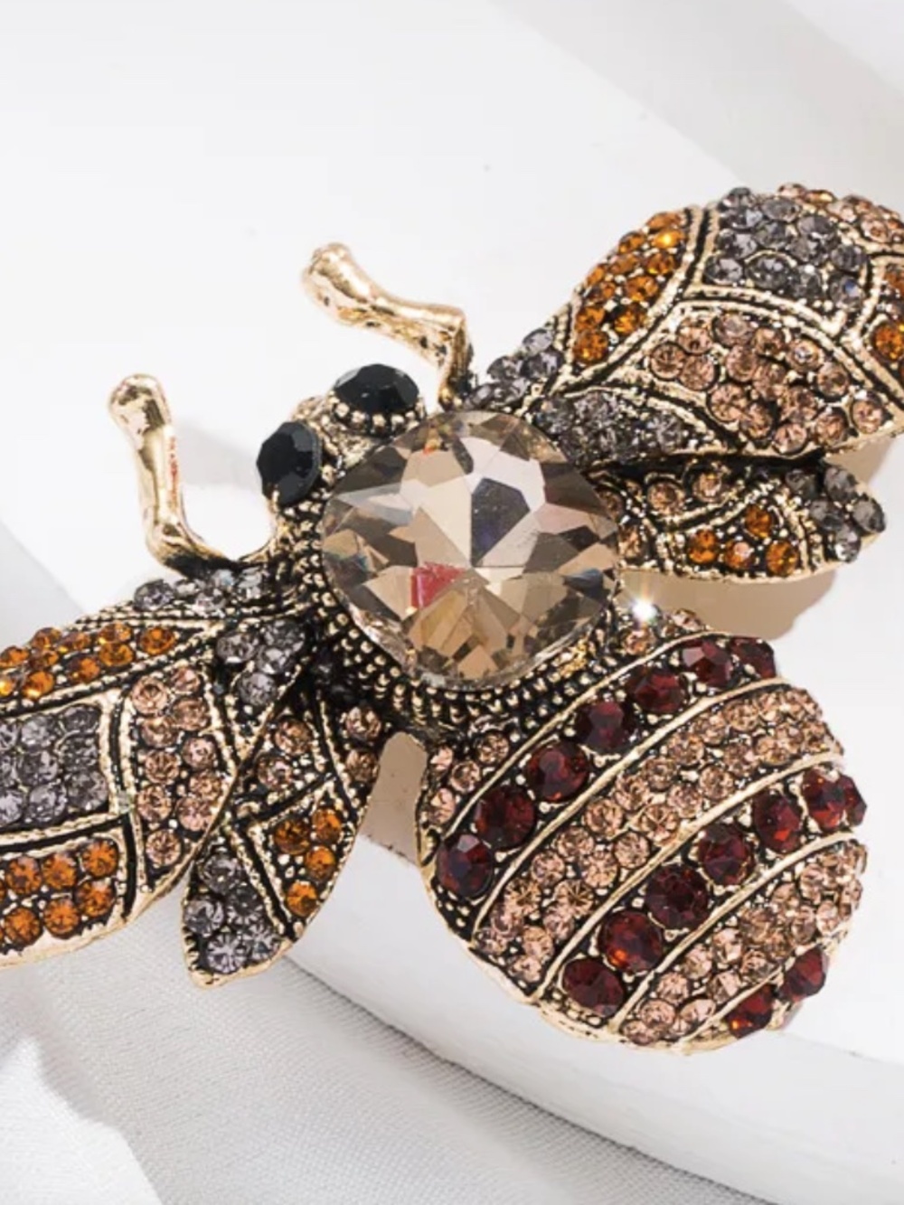 Turtle Rhinestone brooch BNIP adorable pin